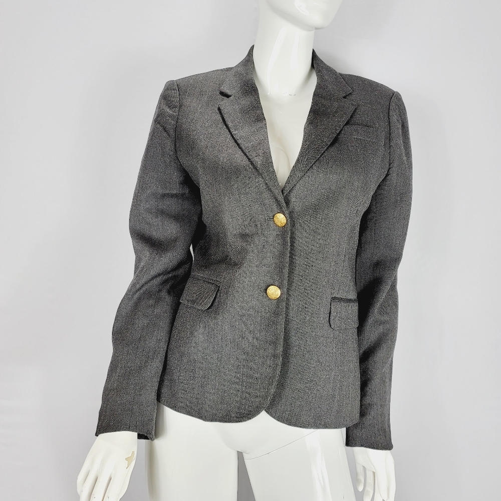 J. Crew Schoolboy Blazer Gray Size 14